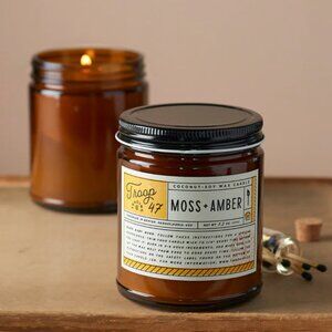 Troop 47 Moss & Amber Soy Candle - NEW